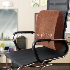 Gối tựa lưng + lót ghế đa năng cao su non loại to rộng GTL-04